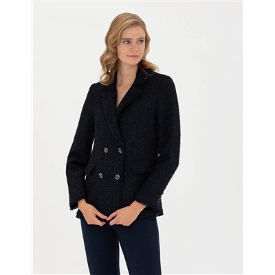Lacivert Slim Fit Ceket