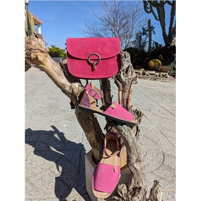 AB.Zapatos · 966 · FUXIA+AB.Z PELLE Djuli ser (410) FUXIA