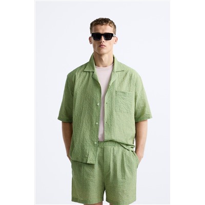 CAMISA TEXTURA CUADROS