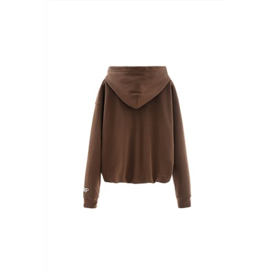 Sudadera con capucha Marrón