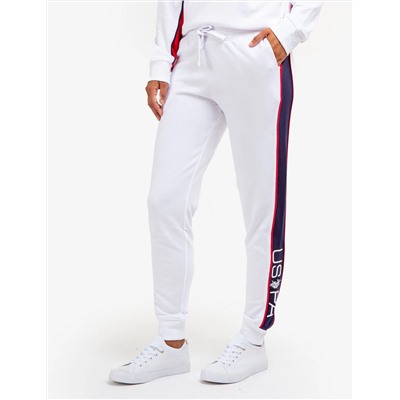 USPA HIGH WAISTED JOGGER WITH PIPING