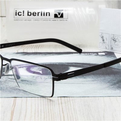 IB00022 - Оправа ic!Berlin Lior A. black + футляр