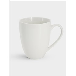 Кружка, 390 мл, фарфор P, белая, White Basics