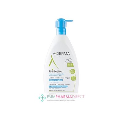 A-Derma Primalba Lait de Toilette Hydratant 500ml