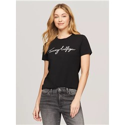 TOMMY HILFIGER SIGNATURE CREWNECK T-SHIRT
