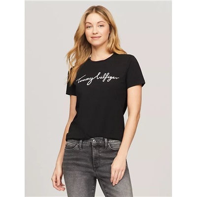 TOMMY HILFIGER SIGNATURE CREWNECK T-SHIRT
