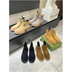 Мужские ботинки челси Gucc*i 💛  Реплика 1:1