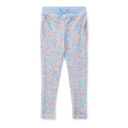 GIRLS 2-6X Floral Atlantic Terry Pant