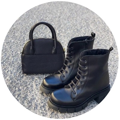 Ab.Zapatos Mili+Ab.Zapatos PELLE Peque (550) Negro АКЦИЯ