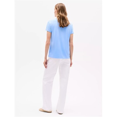 Relaxed Fit Drapey V-Neck T-Shirt