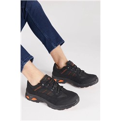 Tonny Black Unisex Siyah Turuncu Trekkıng Ayakkabı V1030 V1030-0