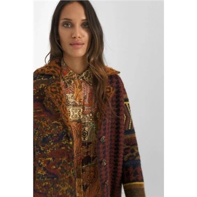 Chaqueta punto boho