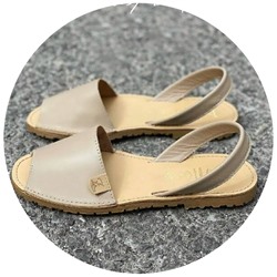 AB. Zapatos 320 taupe - karamelo