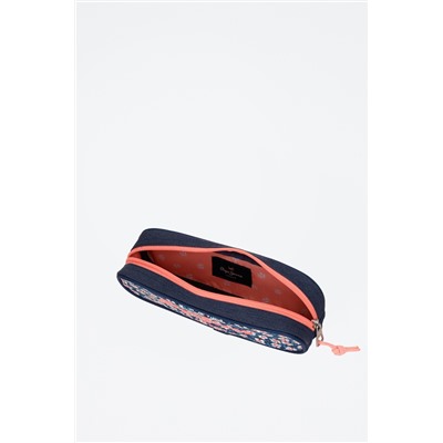 Estuche Azul y coral