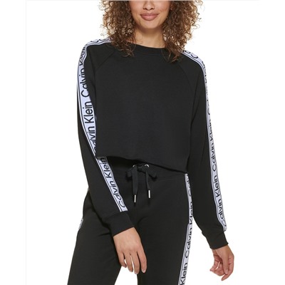 Calvin Klein Performance Logo Tape Cropped Top