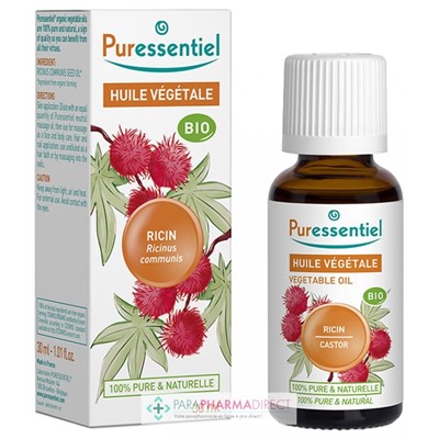 Puressentiel Huile Végétale Ricin BIO 50 ml