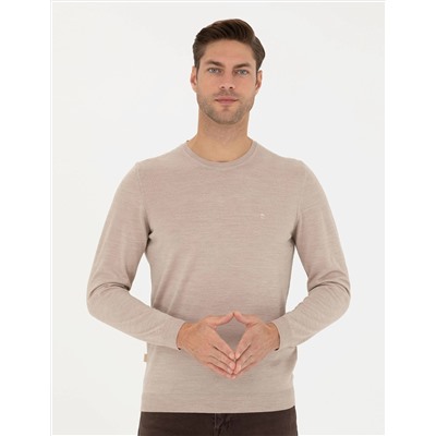 Taş Slim Fit Basic Kazak