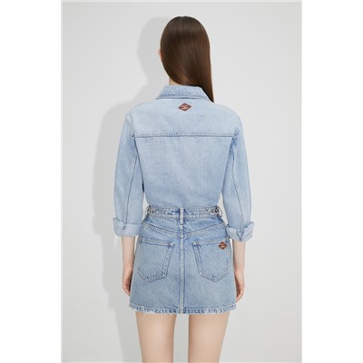 Camisa vaquera Azul