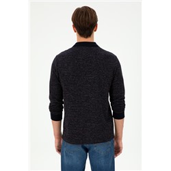Erkek Lacivert Sweatshirt