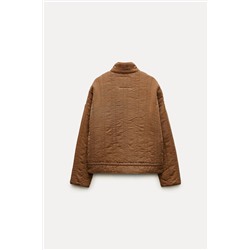 ZW COLLECTION FADED-EFFECT PUFFER JACKET