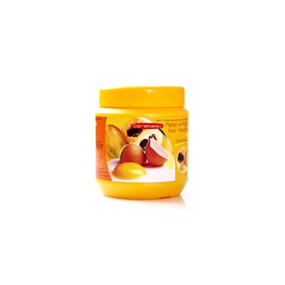 Питательная маска для волос с желтком и папайей CAREBEAU 500 мл/CAREBEAU Hair Treatment Egg Yolk&Papaya 500 ml