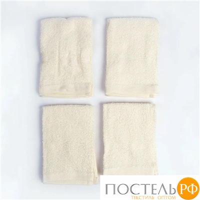 Подарочное полотенце Arya 30X30 4 Пр. Poly Экрю