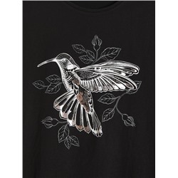 T-Shirt mit aufdruck