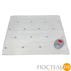 Полотенце Карвен "KALPLI NAKISLI" 50*90 1шт. микрокоттон НS 6015 mavi/голубой