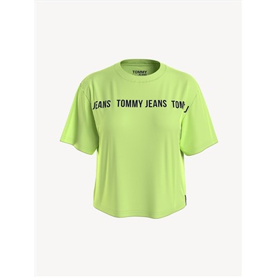 PRINTED TAPE LOGO T-SHIRT