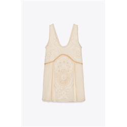 ZW COLLECTION EMBROIDERED DRESS