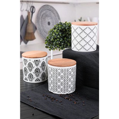 Keramika Ares  Saklama Kabı 12 Cm 3 Adet ST040203F022A467600MASKL00