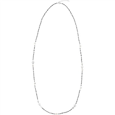 Lange Damen Kette mit Stern-Anhängern