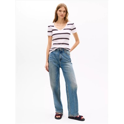 V-Neck Stripe Favorite T-Shirt