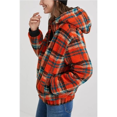 Chaqueta oversize capucha