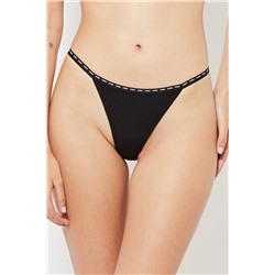 3 tangas - Blanco, gris jaspeado y negro