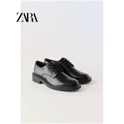 ZARA  😍 официальный сайт⚡️ школьные туфли для мальчика со  скидкой  46🛍    ✅Цвет: на фото     ✅Материал: pu