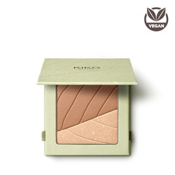 new green me bronzer & highlighter