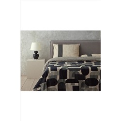 English Home Geodesic Dijital Baskılı Soft Cotton Çift Kişilik Nevresim Seti 200x220 Cm Antrasit - Yeşil TYC7AAWN5N169655861524720
