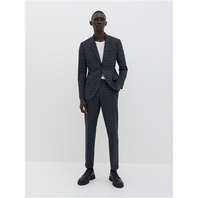 Elegante karierte Hose