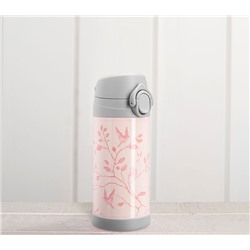 Monique Lhuillier Pink Birds Water Bottle