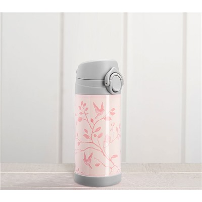 Monique Lhuillier Pink Birds Water Bottle