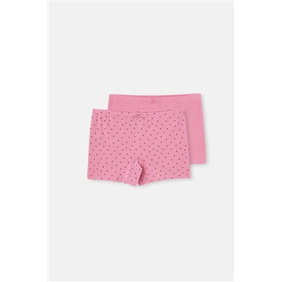 Dagi Pudra 2'Li Baskılı Kız Çocuk Boxer 23WG27432TA_361