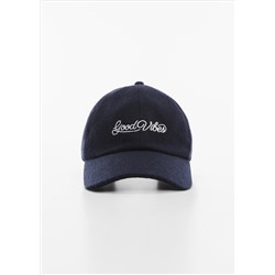 Gorra detalle bordado