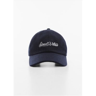 Gorra detalle bordado