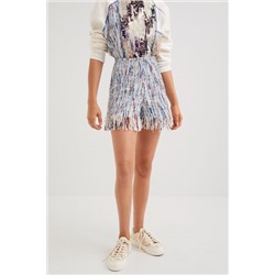 Short tweed marinero