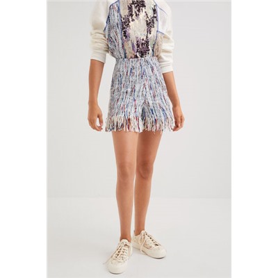Short tweed marinero