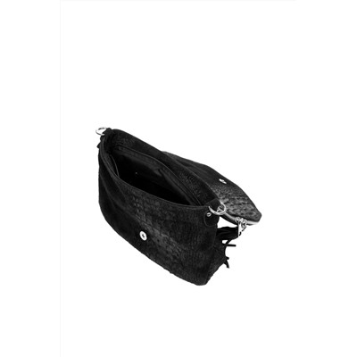 Bandolera de piel Negro - Firenze Artegiani