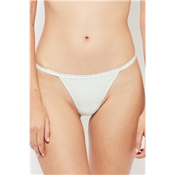 3 tangas - Blanco, gris jaspeado y negro
