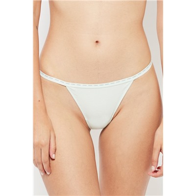 3 tangas - Blanco, gris jaspeado y negro