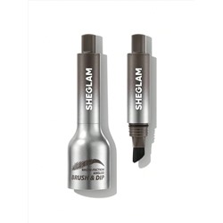 BROW-FECTION ANGLED BRUSH & DIP-ESPRESSO